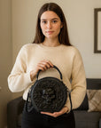 ⚰️ Gothic Coffin Crossbody Bag – Darkly Elegant & Functional
