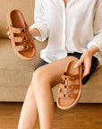 👑 Goddess Gladiators: Women's Roman Holiday Sandals