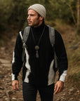 Lockerer Jacquardpullover HERREN