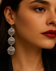 WOMEN'S Long Woven Lantern Earrings – Ethereal Elegance