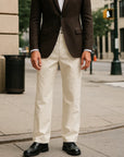 Men’s American Pleated Design Suit Pants – Modern Leisure Tailoring