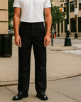 Men’s American Pleated Design Suit Pants – Modern Leisure Tailoring