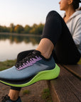 Women's Marathon Running Shoes - Breathable Mesh Sneakers with 3-5cm Cushioned Sole