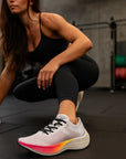Women's Marathon Running Shoes - Breathable Mesh Sneakers with 3-5cm Cushioned Sole