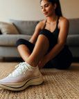 Women's Marathon Running Shoes - Breathable Mesh Sneakers with 3-5cm Cushioned Sole