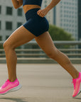 Women's Marathon Running Shoes - Breathable Mesh Sneakers with 3-5cm Cushioned Sole
