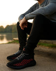 Men’s Fish Scale Mesh Shoes – Lightweight Casual Comfort