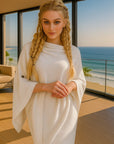 Damen-Cape-Schal aus Wolle – Elegante Wärme neu definiert