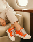 🎀 Candy Lace-Up: Women’s Chunky Sole Sneakers