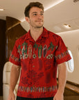 🌺 Men’s Hawaiian Cotton Shirt – Casual Summer Loose Fit