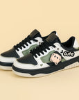 Women’s Cute Color-Matching Casual Sneakers – Flat Low-Tops