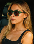 🕶️✨ Women’s Vintage Oval Sunglasses – 70s Revival with UV400 Shield