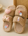 🌸 Women’s Personalized Cartoon Flip-Flops – Cute, Comfy & Casual