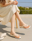 Women’s Height-Increasing Wedge Flip-Flops – Elegant Lift ; All-Day Comfort