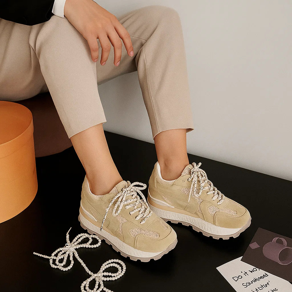 Women’s Niche Platform Cortez Sneakers – Height-Increasing Insole