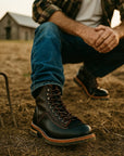 🛠️ Men’s American Retro Motorcycle Boots – Rugged Vintage Power with Modern Comfort
