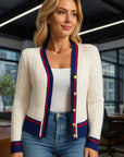 Women’s Button-Up Knitted Cardigan – Elegant Everyday Essential