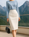 Women’s Professional Hip Skirt – Sleek Office Elegance