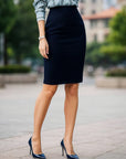 Women’s Professional Hip Skirt – Sleek Office Elegance
