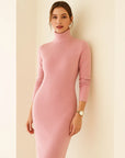Women’s Knit Wool Sweater Skirt – Cozy Elegance with Timeless Charm