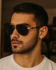 🕶️☀️ Polarized Driving Sunglasses for Men