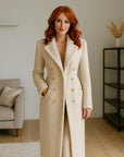 🧥 Women’s Woolen Temperament Coat – Urban Elegance with a Modern Personality