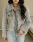 🧥 Women’s Fur Temperament Coat – Urban Elegance with Cozy Warmth