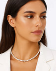 ๐ Womenโs Natural Freshwater Pearl Necklace