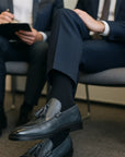 👞 Classic Tassel Loafers – Boardroom to Bar Elegance