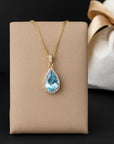 💎 Sky Blue Topaz Jewelry Set – Natural Gemstone Trio | 7×10mm Oval Cut