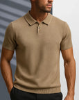 Pull en cachemire premium pour homme – Pull-over ultra-épais à col revers – Confort luxueux