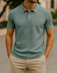 Pull en cachemire premium pour homme – Pull-over ultra-épais à col revers – Confort luxueux