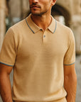 Pull en cachemire premium pour homme – Pull-over ultra-épais à col revers – Confort luxueux