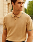 Pull en cachemire premium pour homme – Pull-over ultra-épais à col revers – Confort luxueux