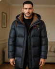 Manteau épais et chaud en duvet de canard pour homme