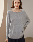 Cashmere Round Neck Shawl Bottoming Shirt