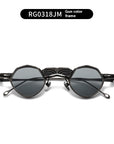 Round Frame Shaped Sunglasses Double Layer women