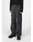 Men's Jeans Work Clothes Hip-hop Loose Vintage