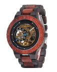 š³ Mechanical Wood Watch ā Natureās Precision in Motion