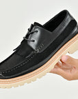 Men’s Genuine Leather Shoes - Suede & Leather Low-Heel Loaf