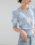 🌸✨ Floral Patchwork Bodycon Dress – Boho Chic Meets Summer Glam