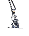 Men's S925 Sterling Silver Skull Pendant - Gothic 28mm Edgy Jewelry (27x28mm, Hypoallergenic, Non-Tarnish)