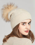 CHAPEAU CHAUD EN FOURRURE POUR FEMME