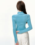 Chenille Dralon Bottoming Shirt für Damen