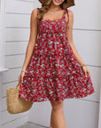 🌸 Blossom & Lace : Robe d'été plissée à fleurs pour femme