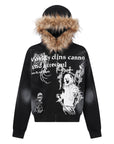 🔥 MEN'S HIGH STREET FUR HOODIE COAT – URBAN CARDIGAN STYLE