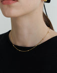 ✨ Women’s 925 Sterling Silver Ball Chain Necklace – Minimalist Elegance
