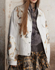 Bestickte Spitzenjacke Damen
