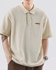 Besticktes Poloshirt T-Shirt für Herren