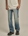 Loose Casual Straight Pants Men
